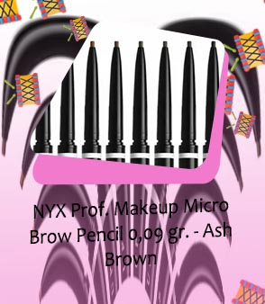 Ash brown nyx eyebrow pencil