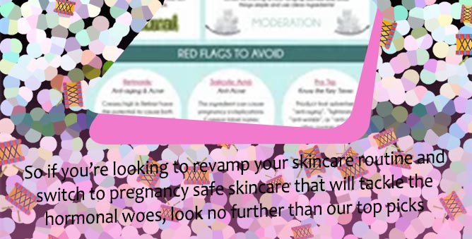 Skin care products safe during pregnancy