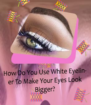 White bottom eyeliner looks